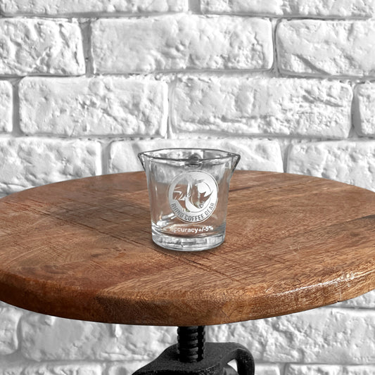 Rhino Coffee Gear Double Spout Shotglas 70ml Espresso Kaffee Zubereitung Zubehör - The Holy Cross Brewing Society